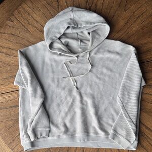 Aerie - Seafoam Green Hooded Sweatshirt